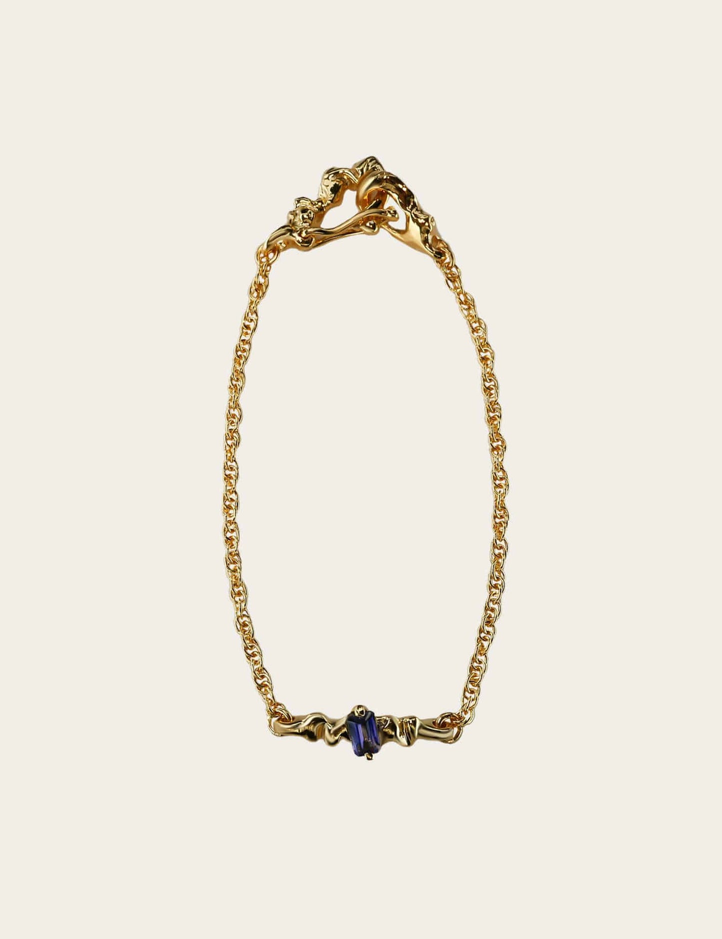 Crinkle  Chain Bracelet