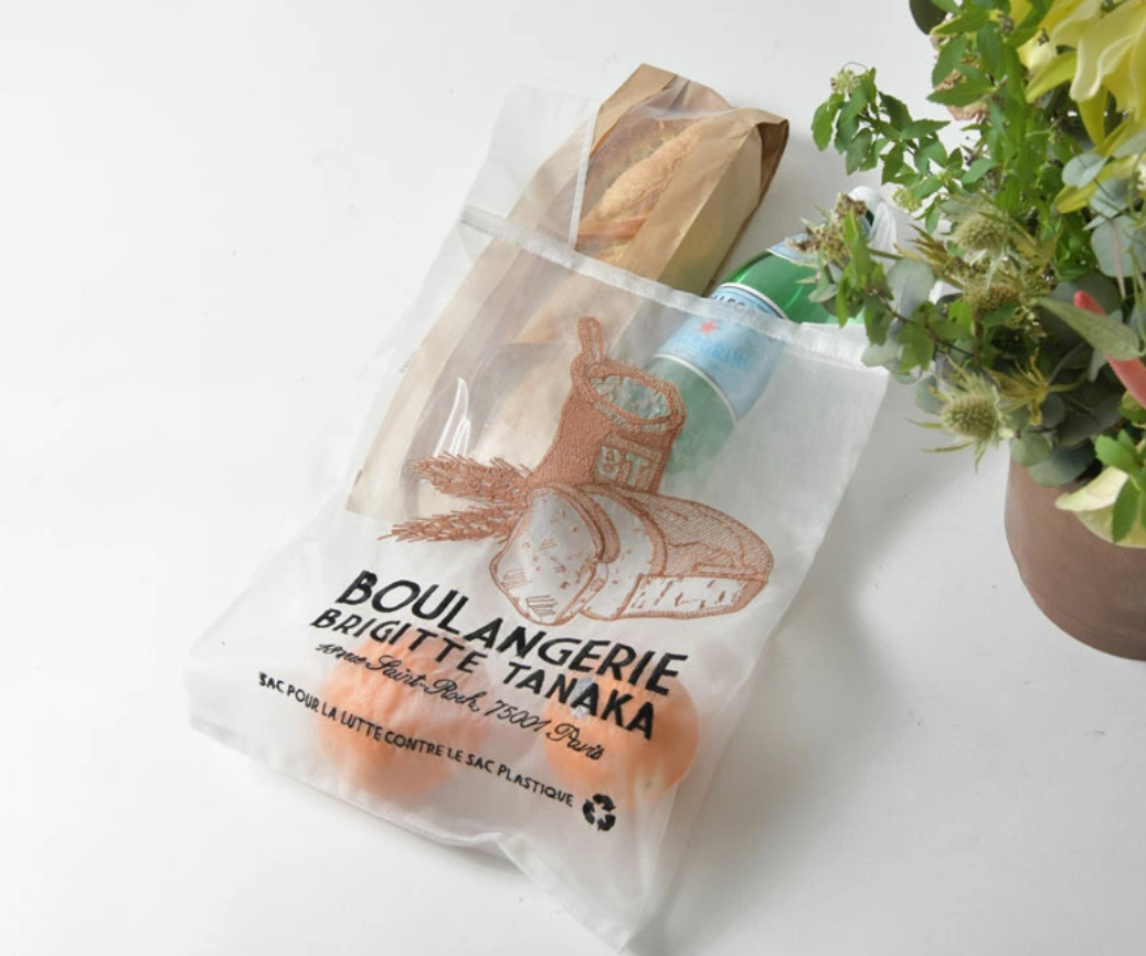 BAKERY BAG IN ORGANZA AND EMBROIDERY