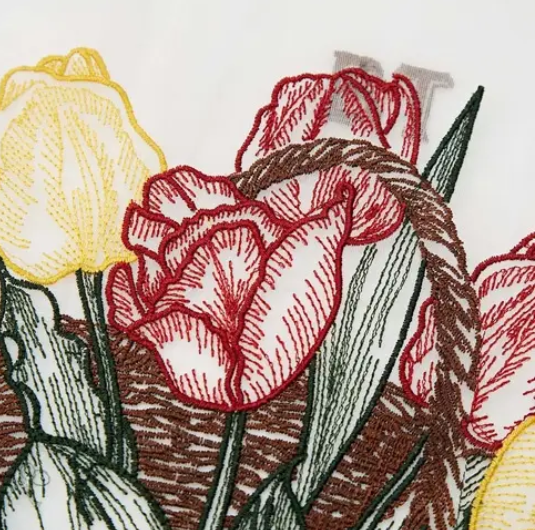 ORGANZA BAG FLORIST BASKET