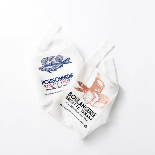 BAKERY BAG IN ORGANZA AND EMBROIDERY