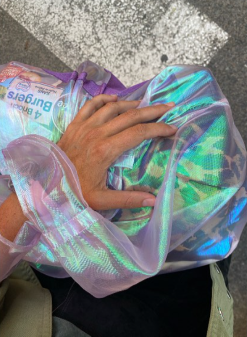 AURORA FLORIST ORGANZA BAG