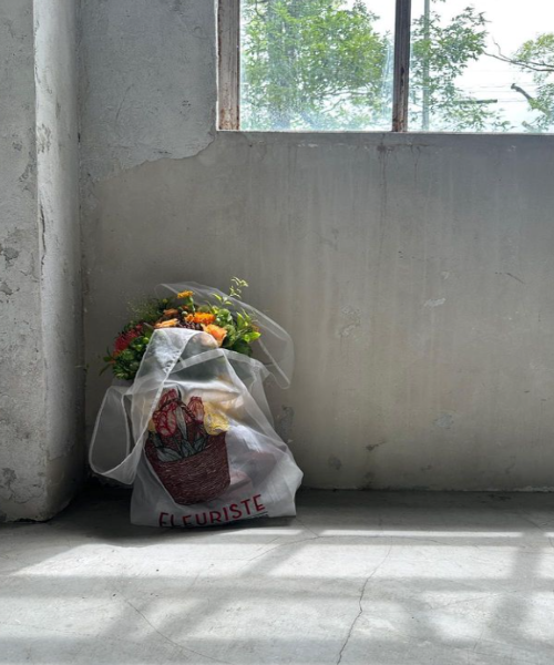 ORGANZA BAG FLORIST BASKET