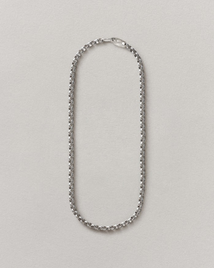Heavy Rolo Chain - Silver