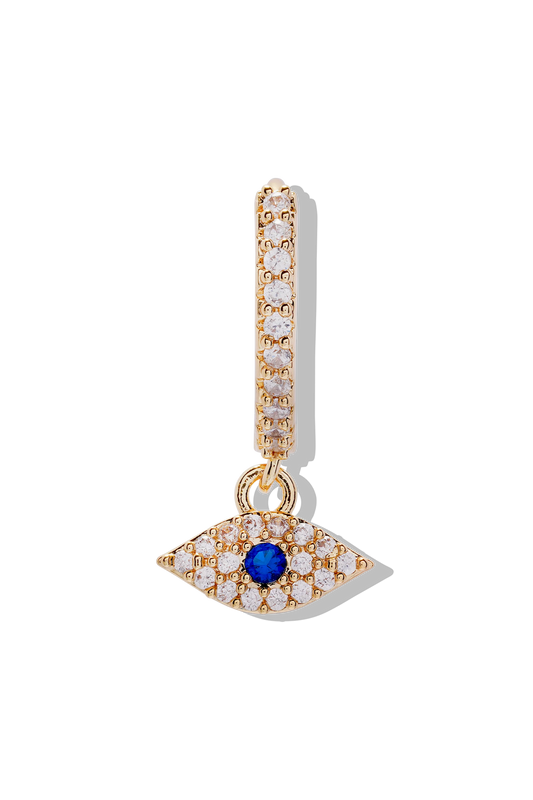 No Envy - Evil Eye Mini Hoop