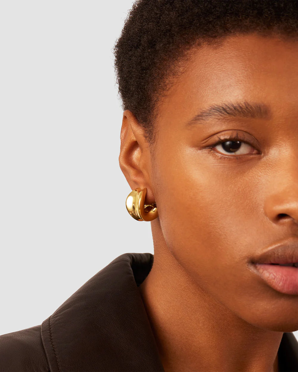 Chunky Doune Hoops , Gold
