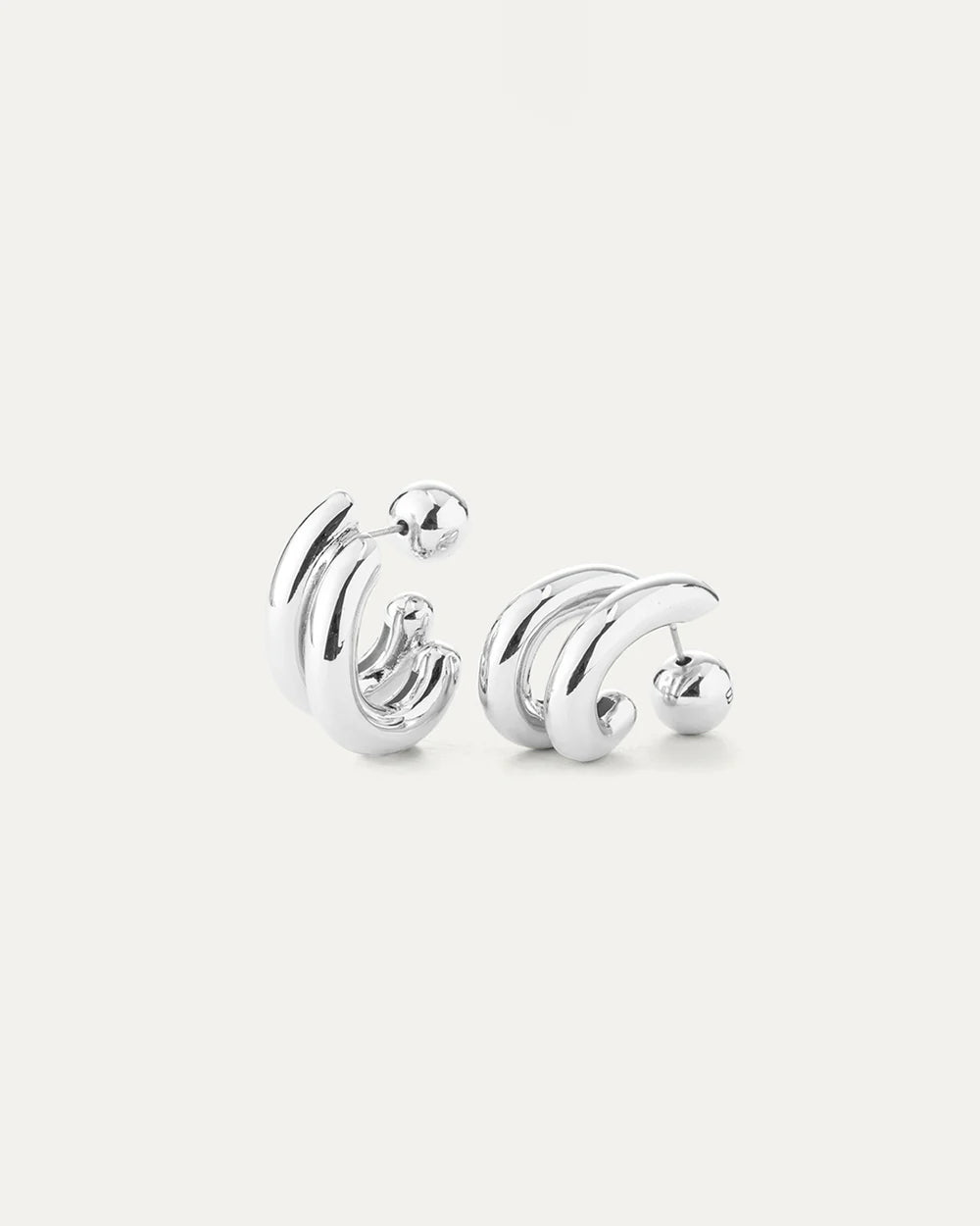 Florence Earrings Silver