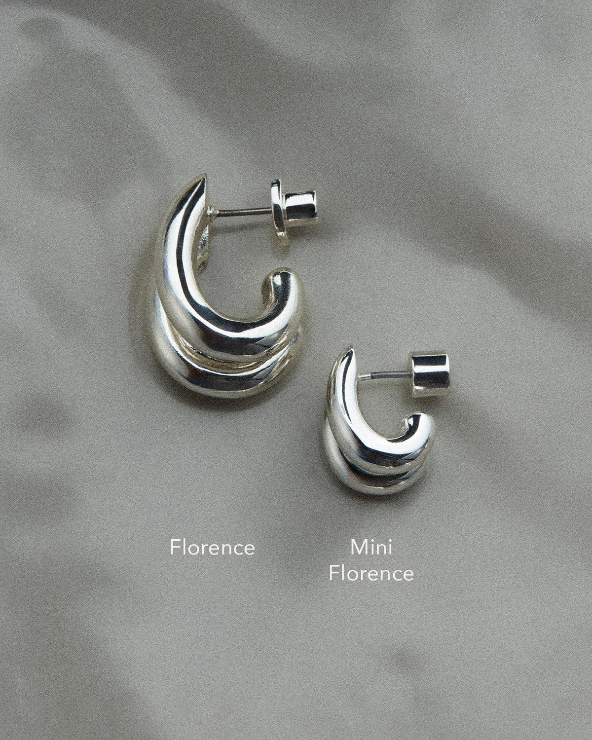Mini Florence Earrings , GOLD