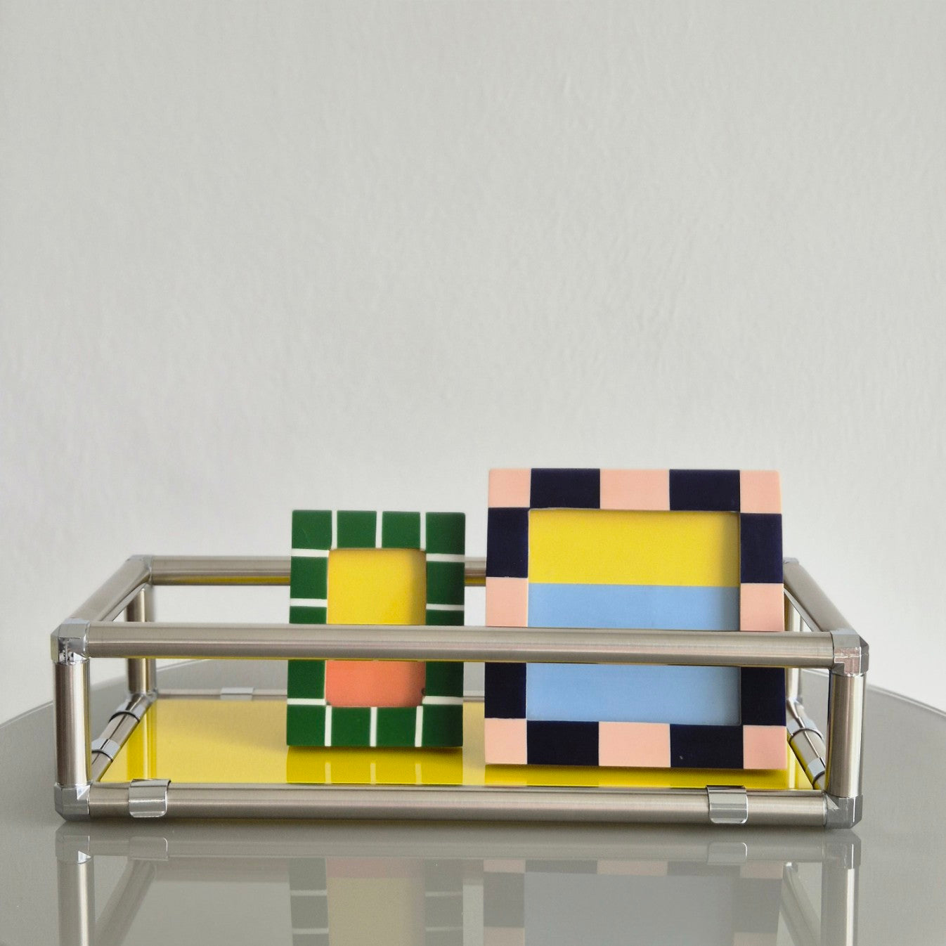 1-Tier Storage Shelf with Tray