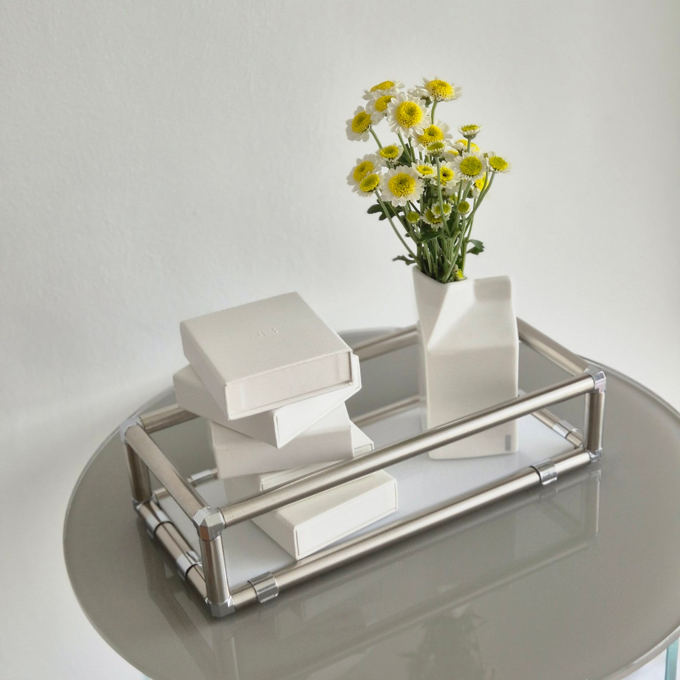 1-Tier Storage Shelf with Tray