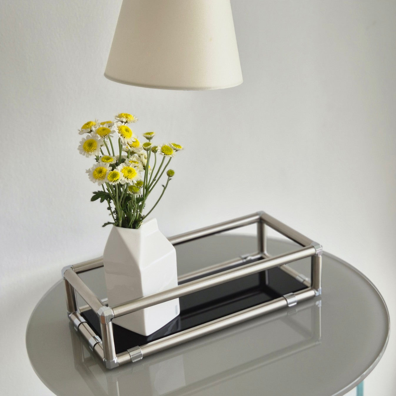 1-Tier Storage Shelf with Tray