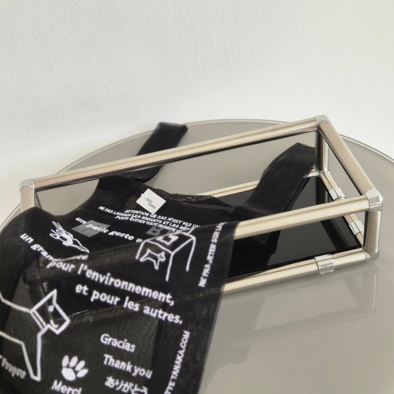 1-Tier Storage Shelf with Tray