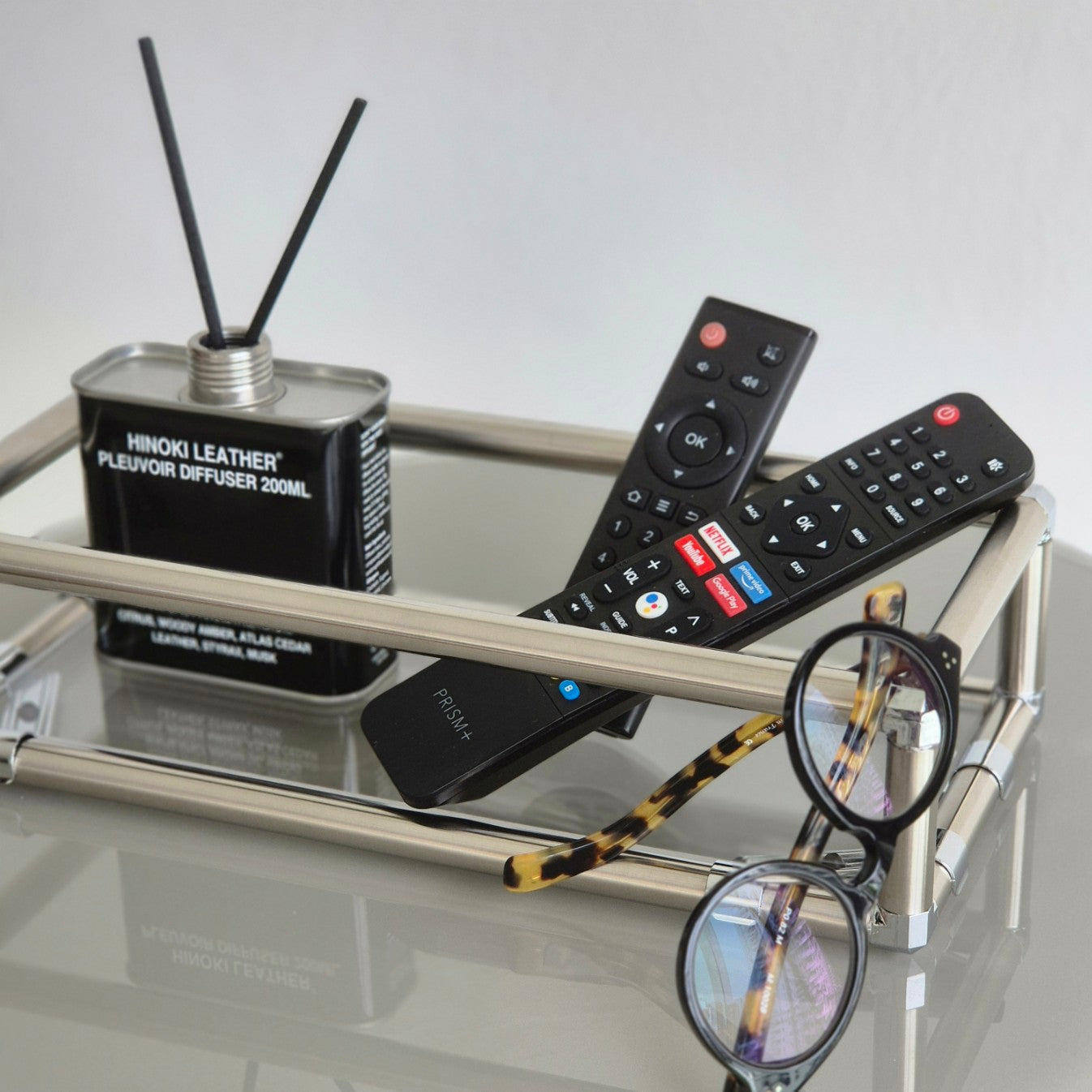 1-Tier Storage Shelf with Tray