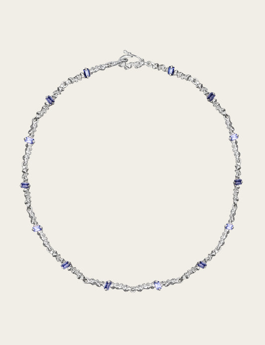 Isabella Iolite Tennis Necklace