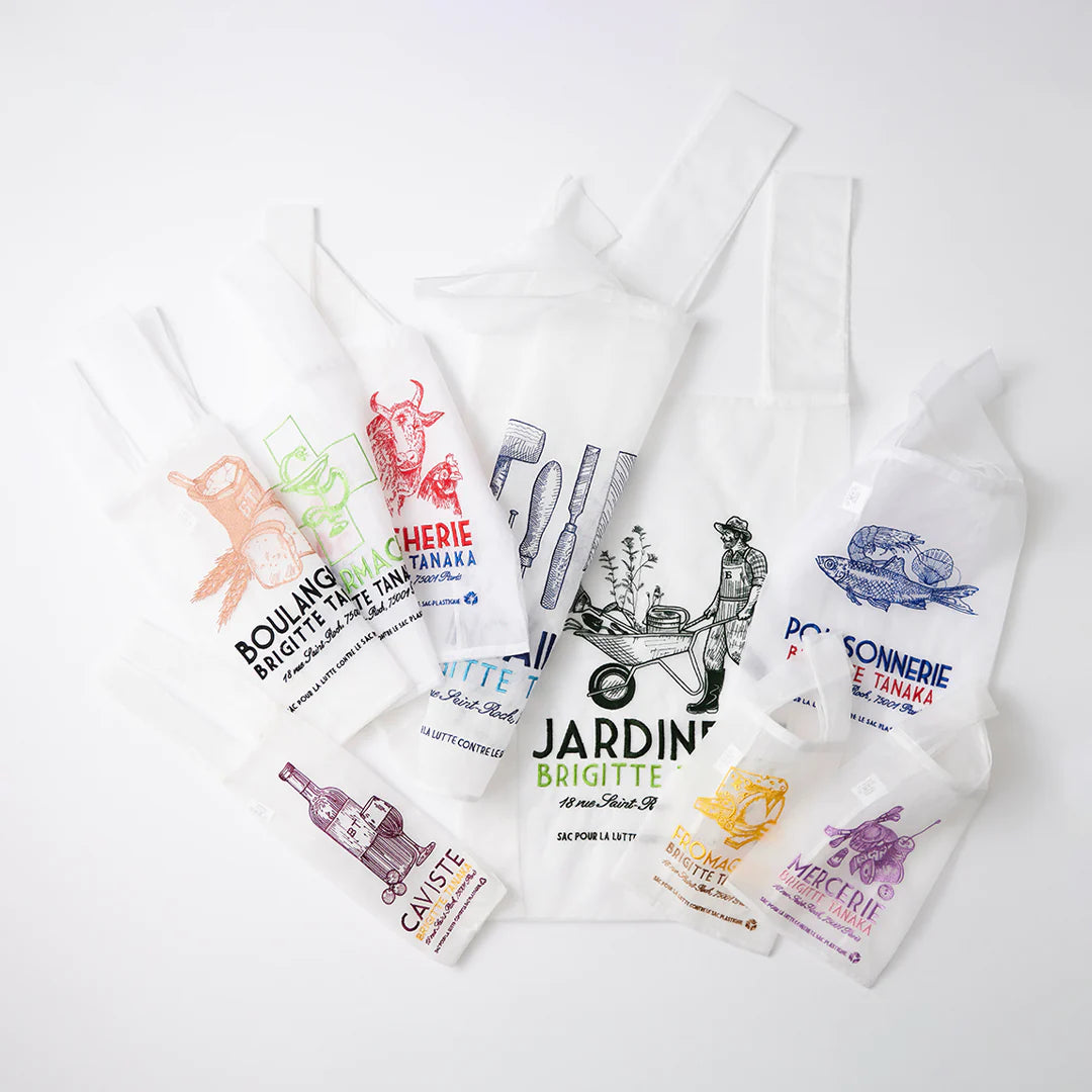 BAG "MERCERIE" DIVERTED IN ORGANZA AND EMBROIDERY