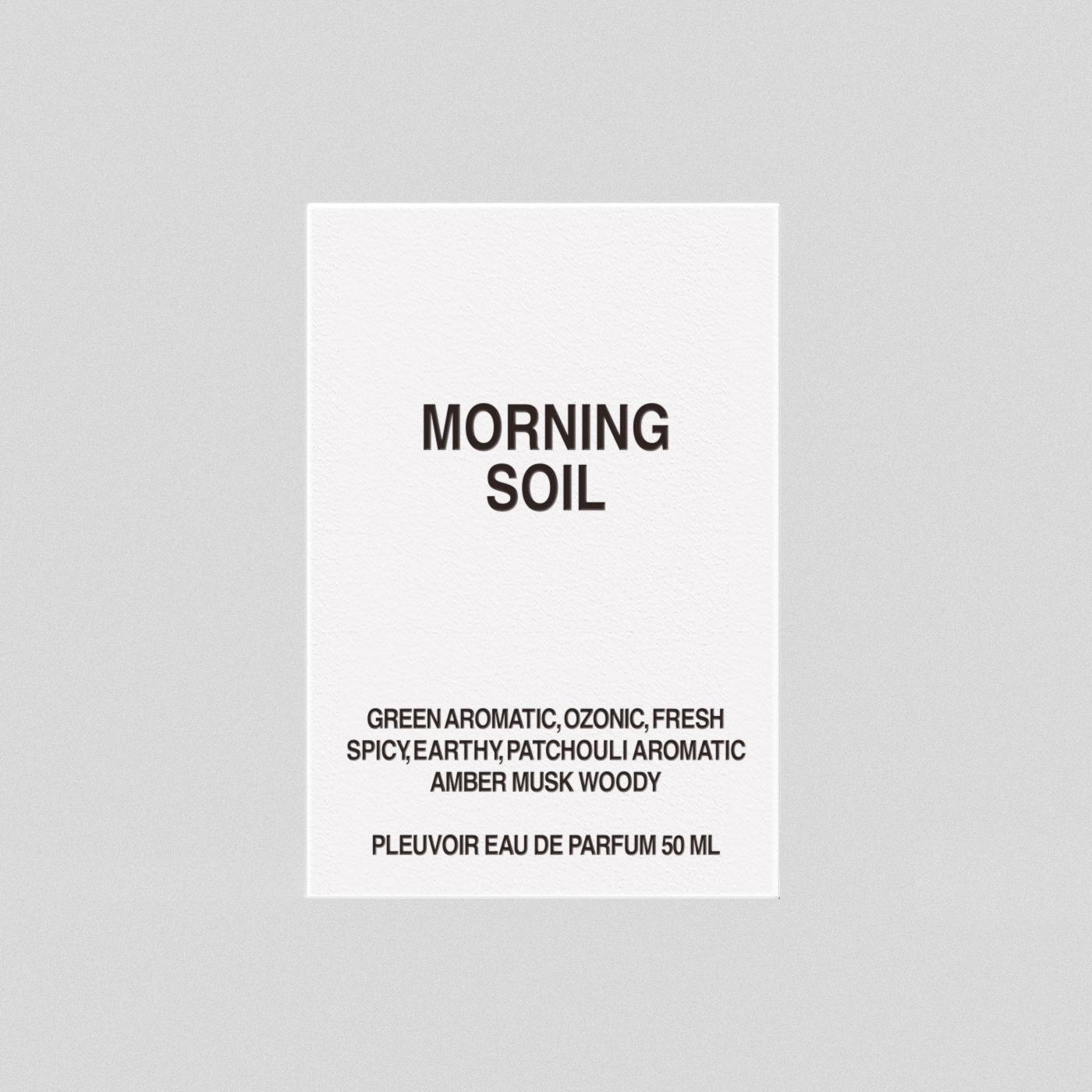 Morning Soil Eau De Parfum 50mL