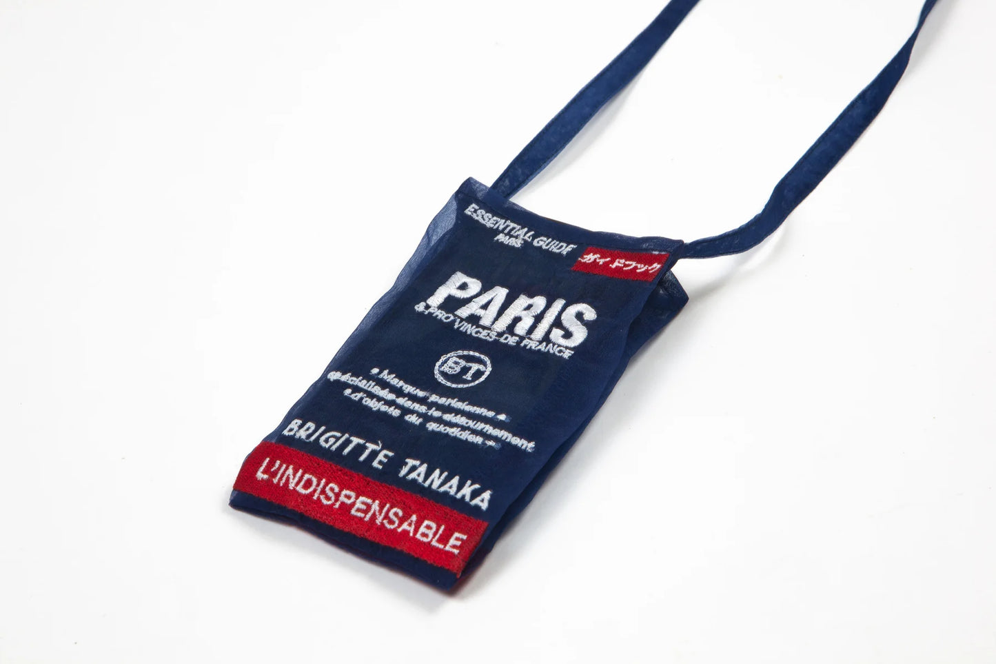 ORGANZA PHONE BAG PARIS MAP