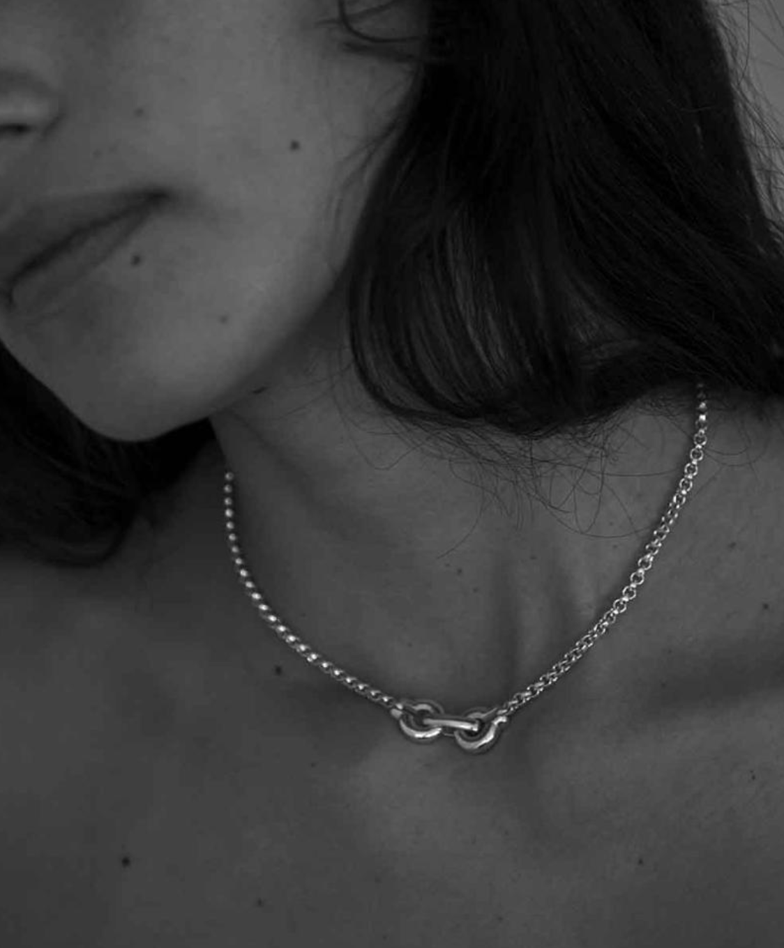 Ample Clasp Necklace, Lrg