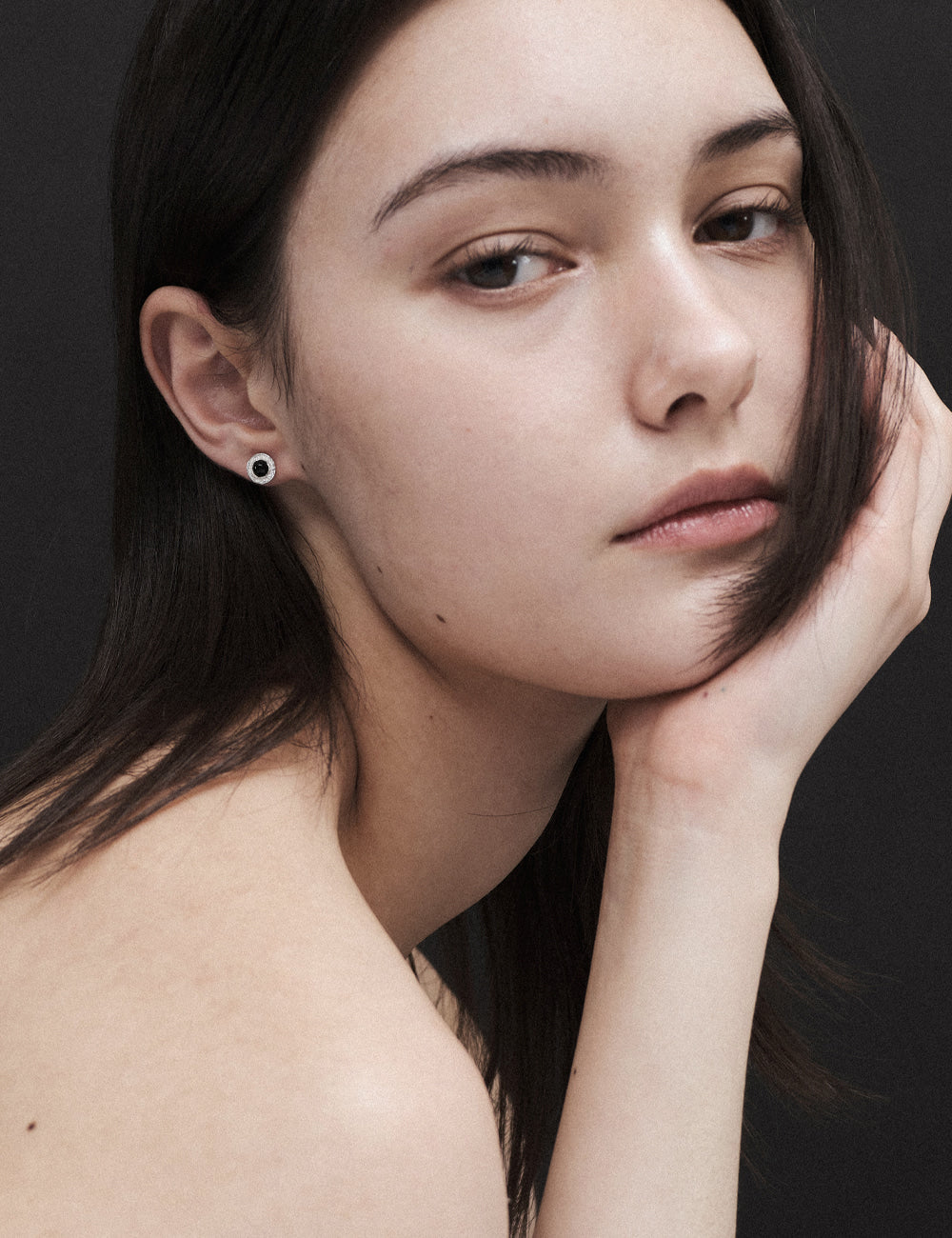 Spiral Tide Onyx Convertible Earrings - Long