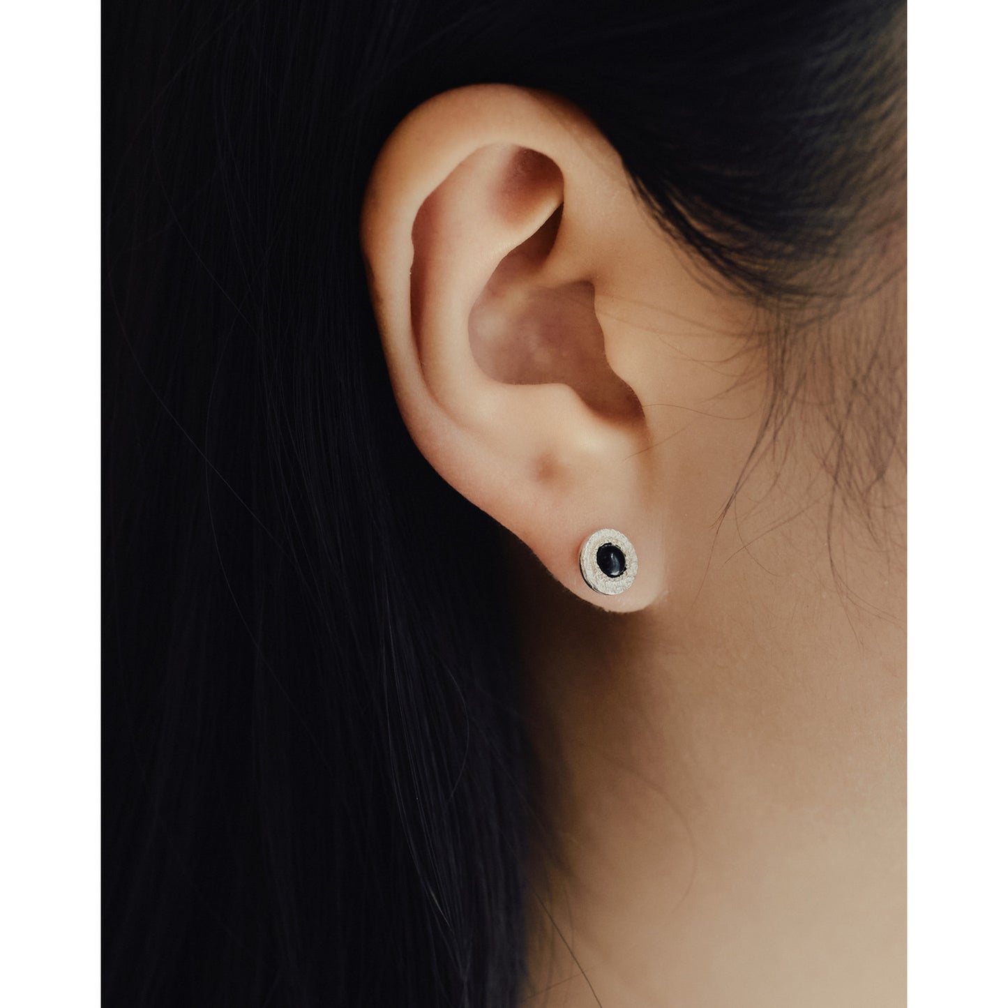Spiral Tide Onyx Convertible Earrings - Long