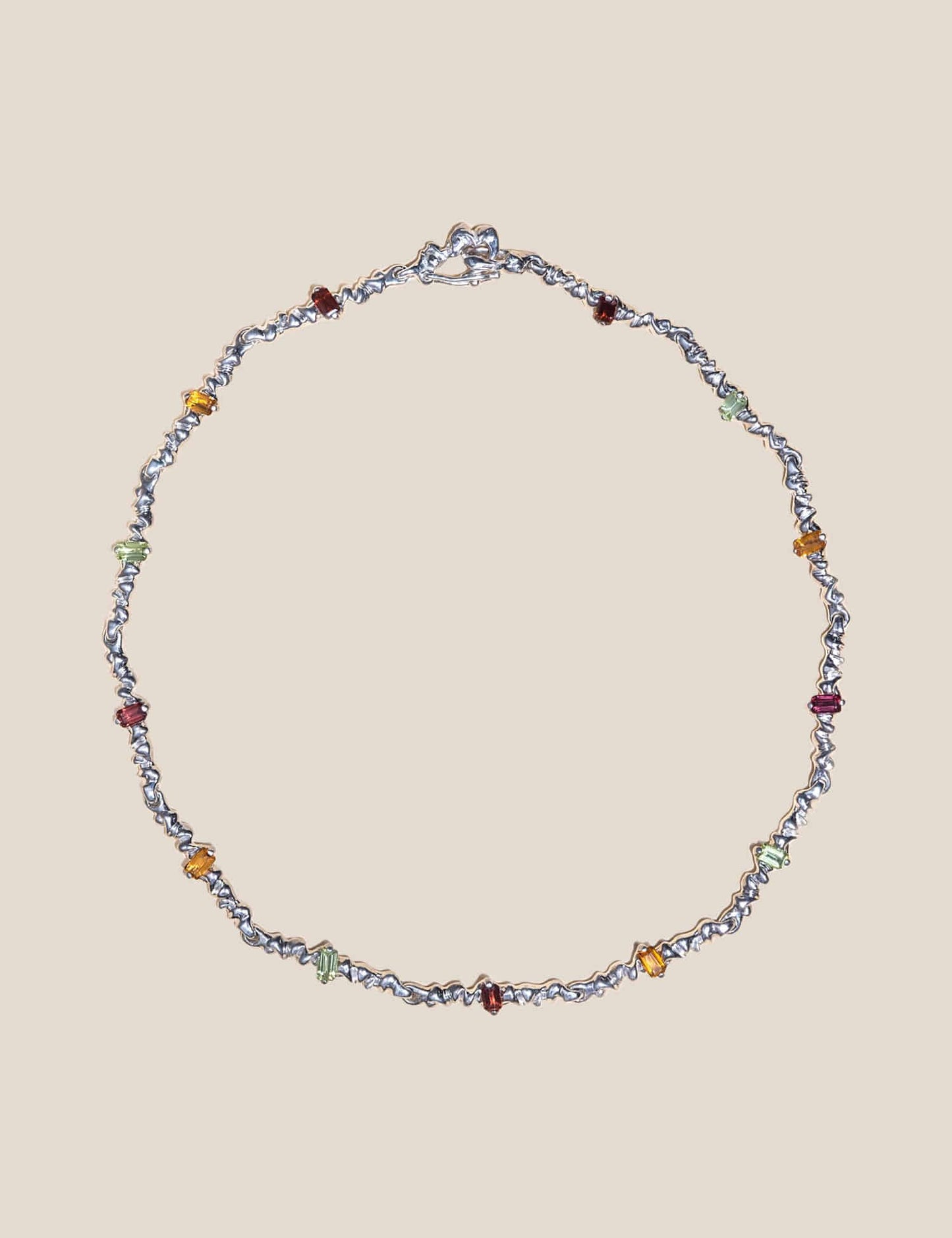 Isabella Rainbow Tennis Necklace