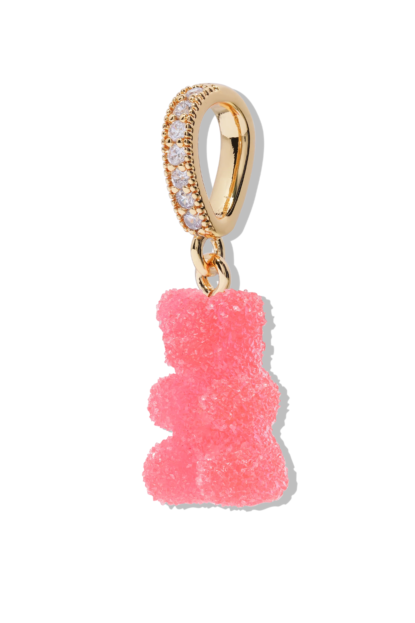 Fizzy Nostalgia Bear - Pave connector - Cherry