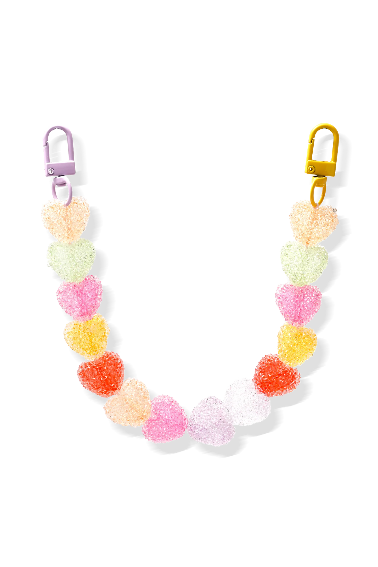 Jelly Heart Bag Chain
