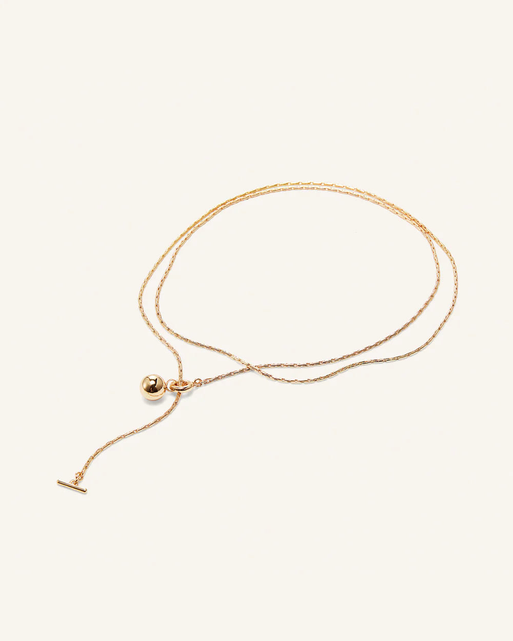 Constance Wrap Chain , Gold