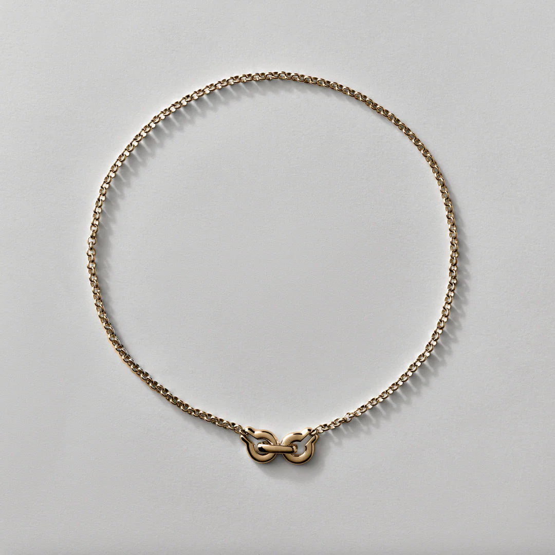 Ample Clasp Necklace, Lrg