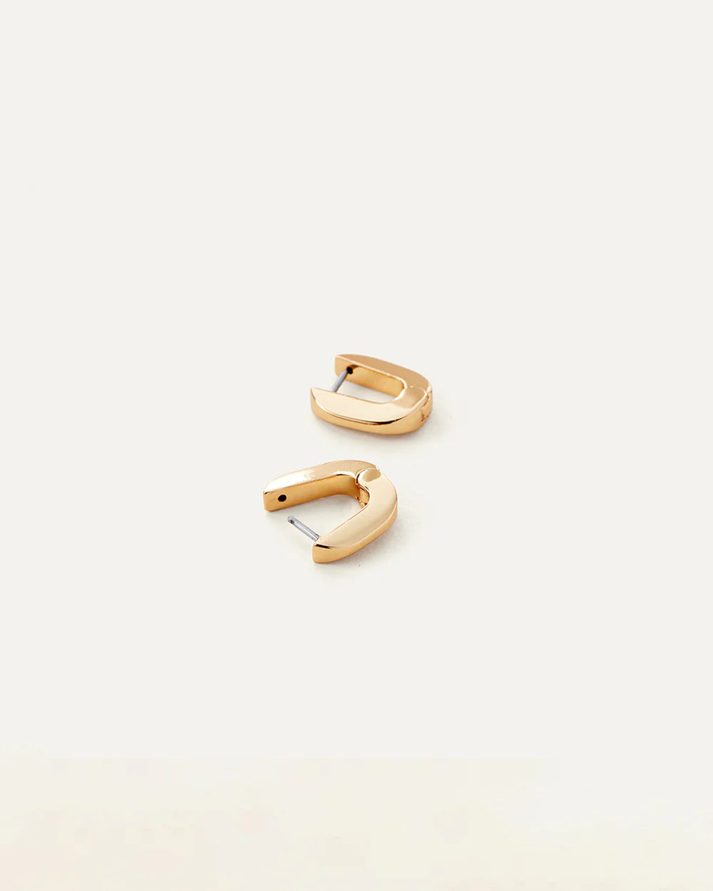 Teeni Toni Huggie Earrings , Gold