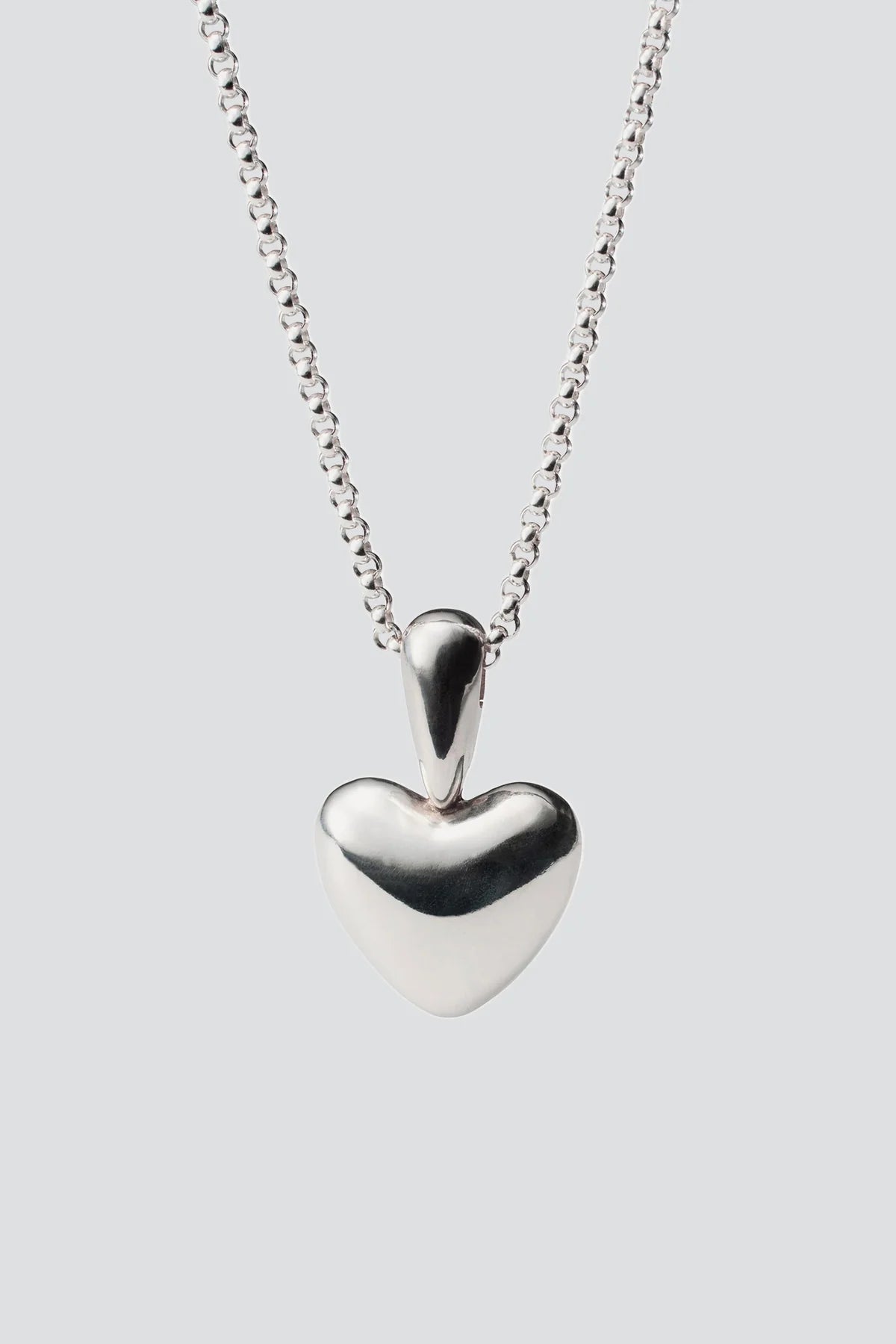Large Voluptuous Heart Necklace
