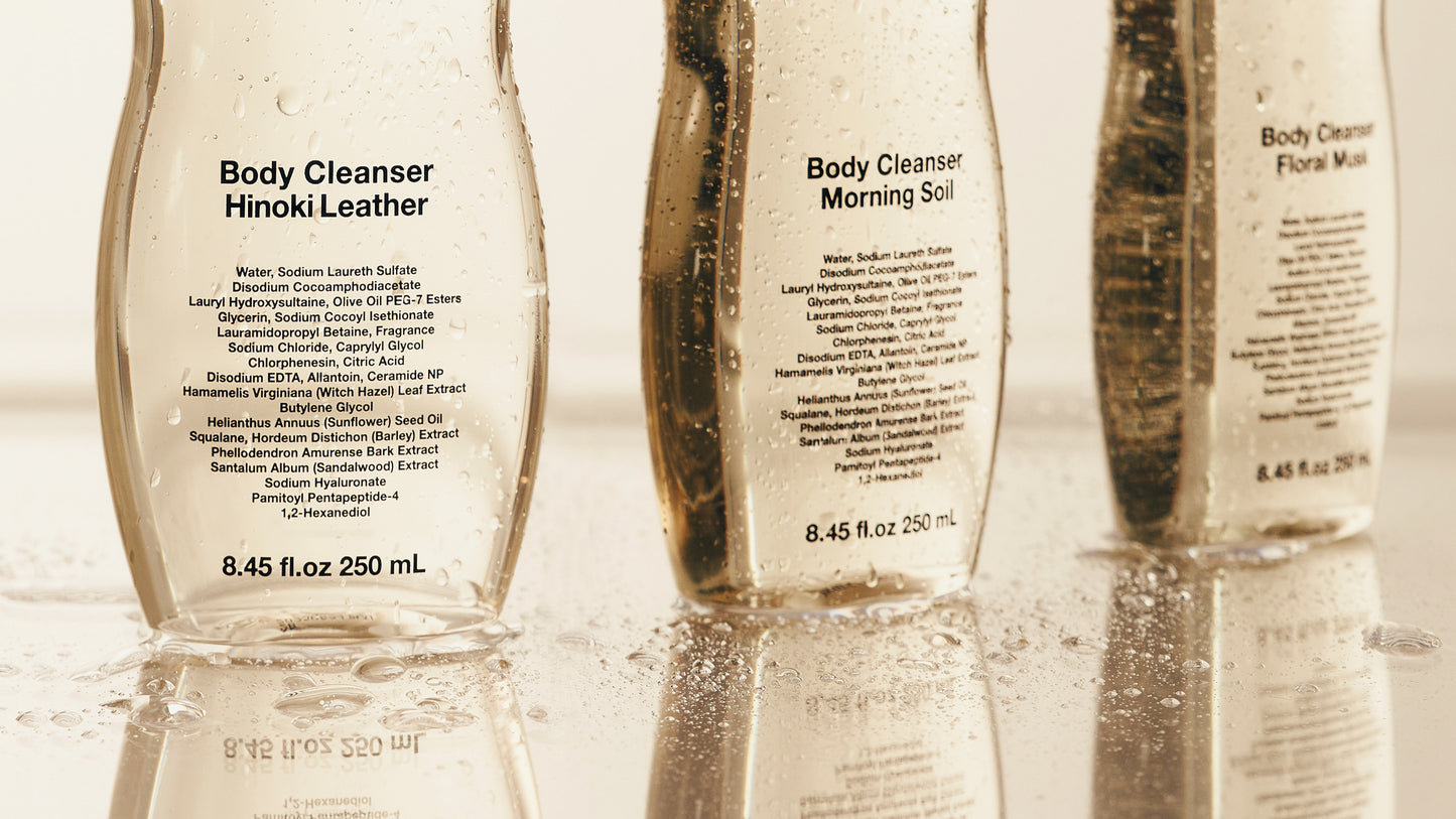 Body Cleanser Hinoki Leather