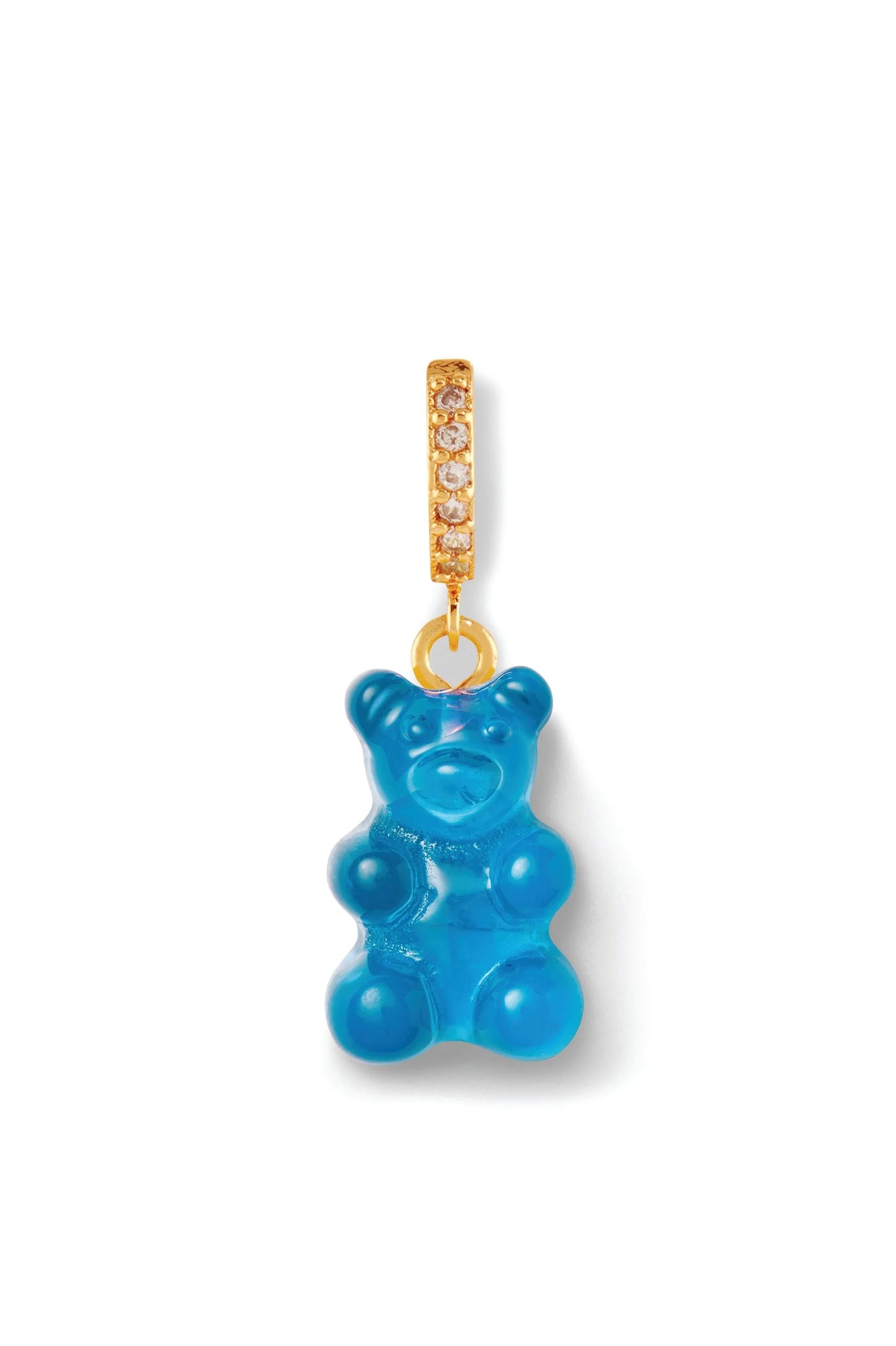 NOSTALGIA BEAR - PAVE CONNECTOR - AZURE