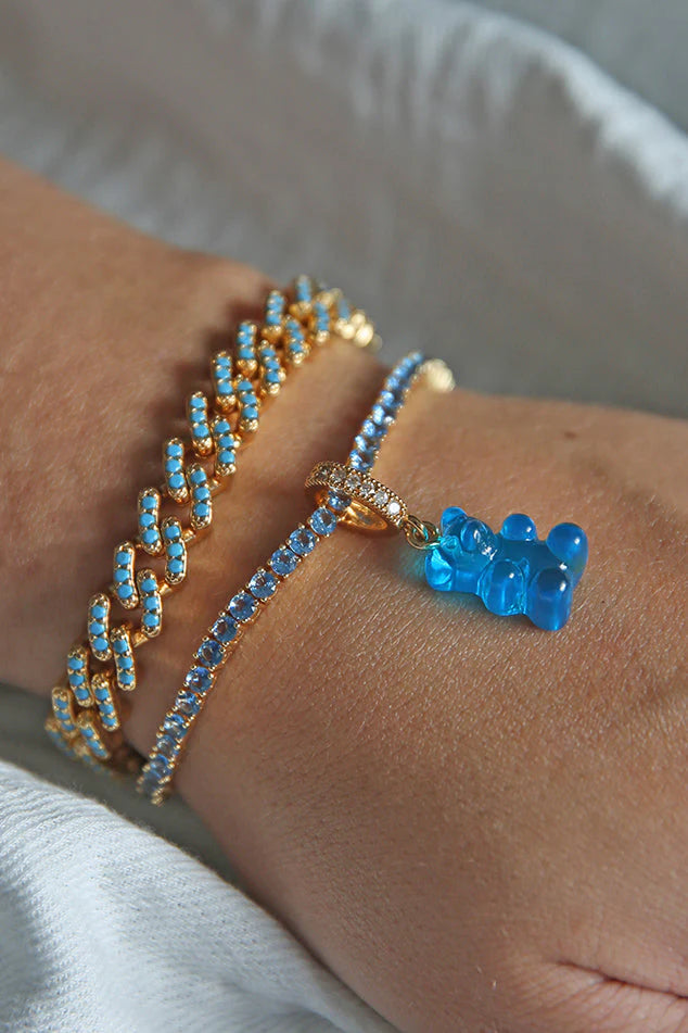 Serena bracelet - Adriatic blue